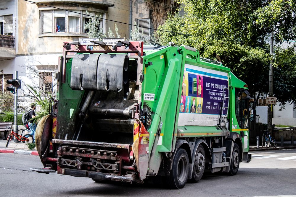 Garbage truck