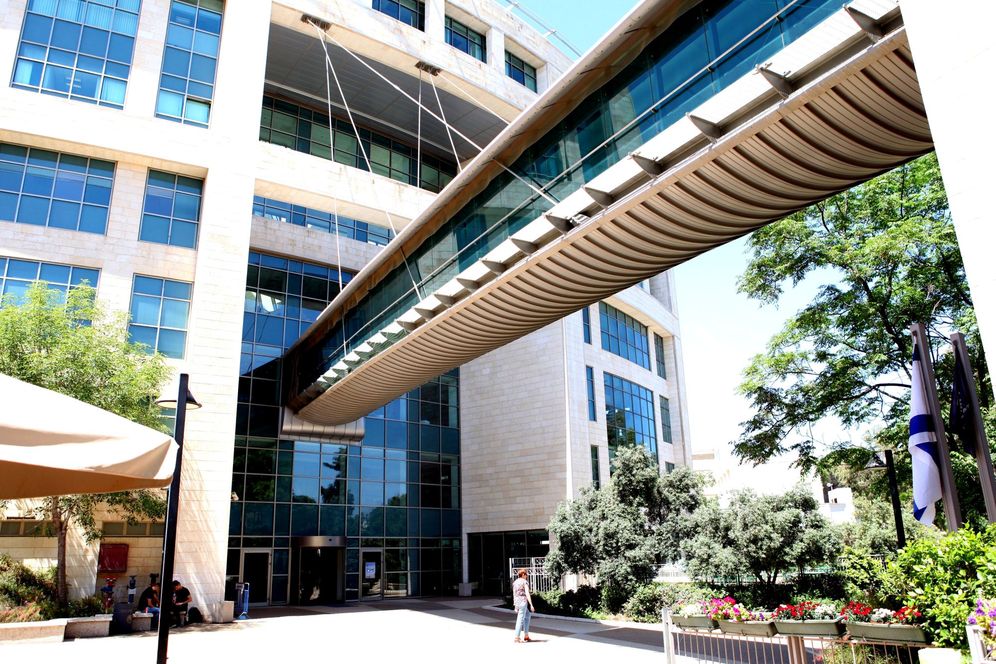 HAIFA, ISRAEL - 23 MAY 2019: Faculty building in the Technion - Israel Institute of Technology which is considered to be one of the leading academic institution in Israel